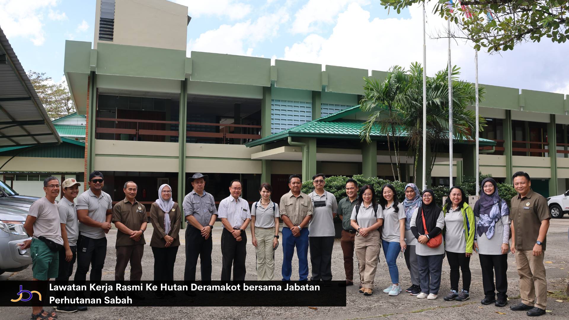 Lawatan Kerja Rasmi ke Hutan Simpan Deramakot bersama Jabatan Perhutanan Sabah